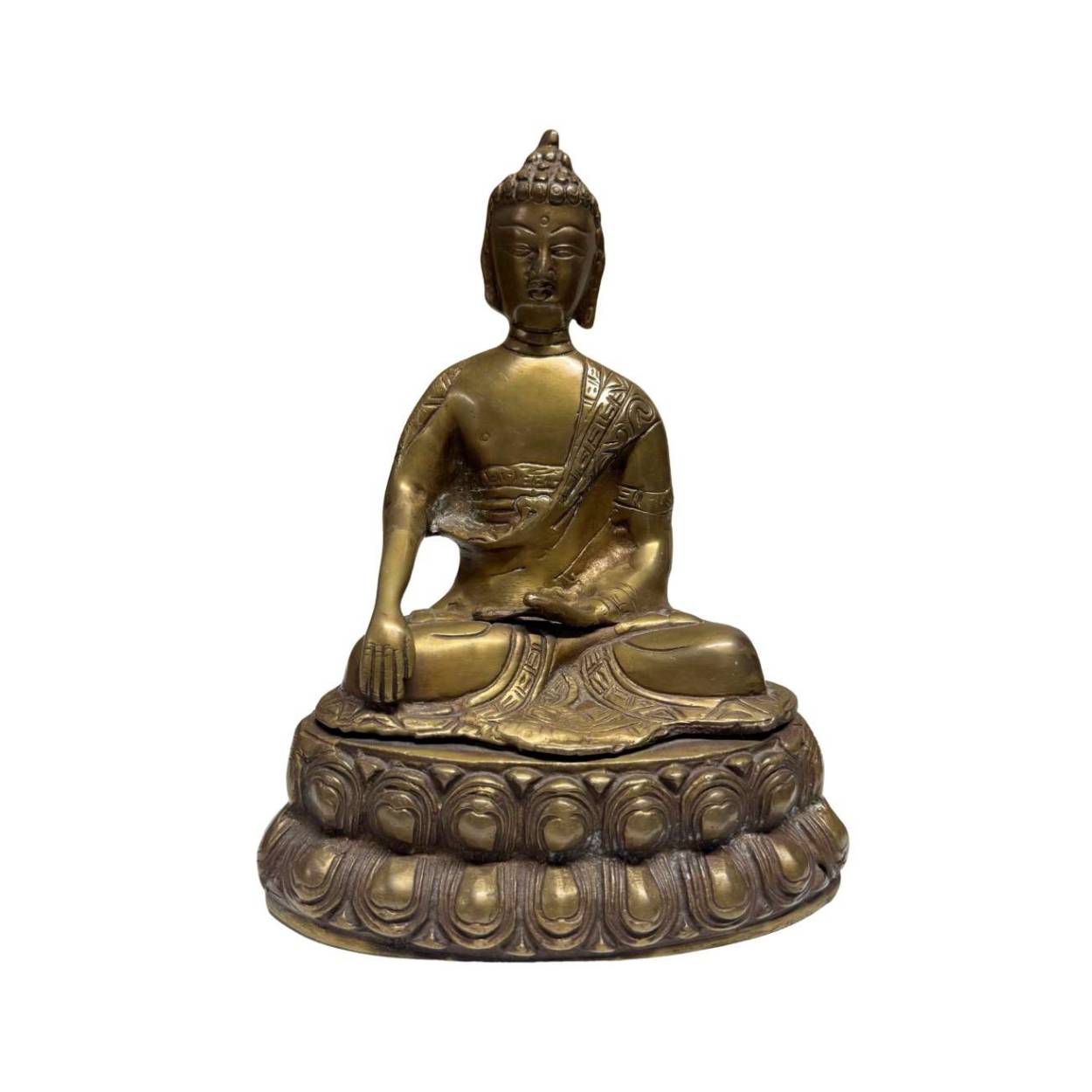 Sino-Tibetan Buddha from a traditional workshop, 18th–19th century