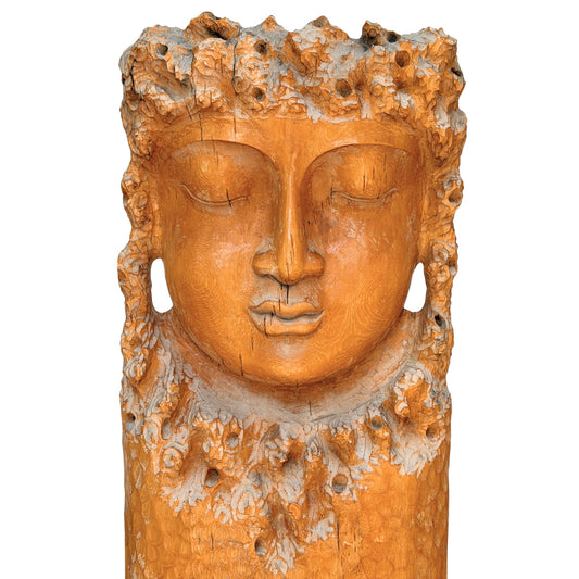 Monumental Kwan Yin sculpture, 159 cm, for luxury interior
