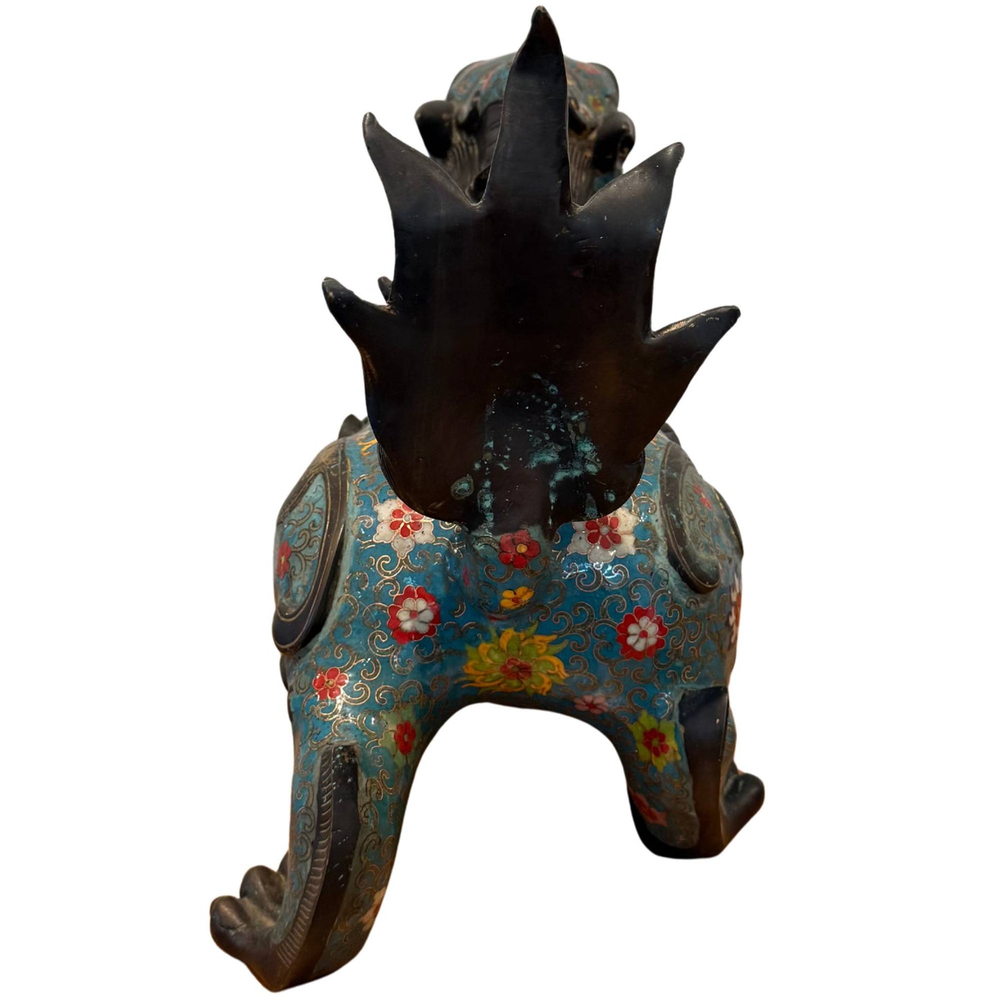 Pair of Monumental Antique Pixiu – foo doggs