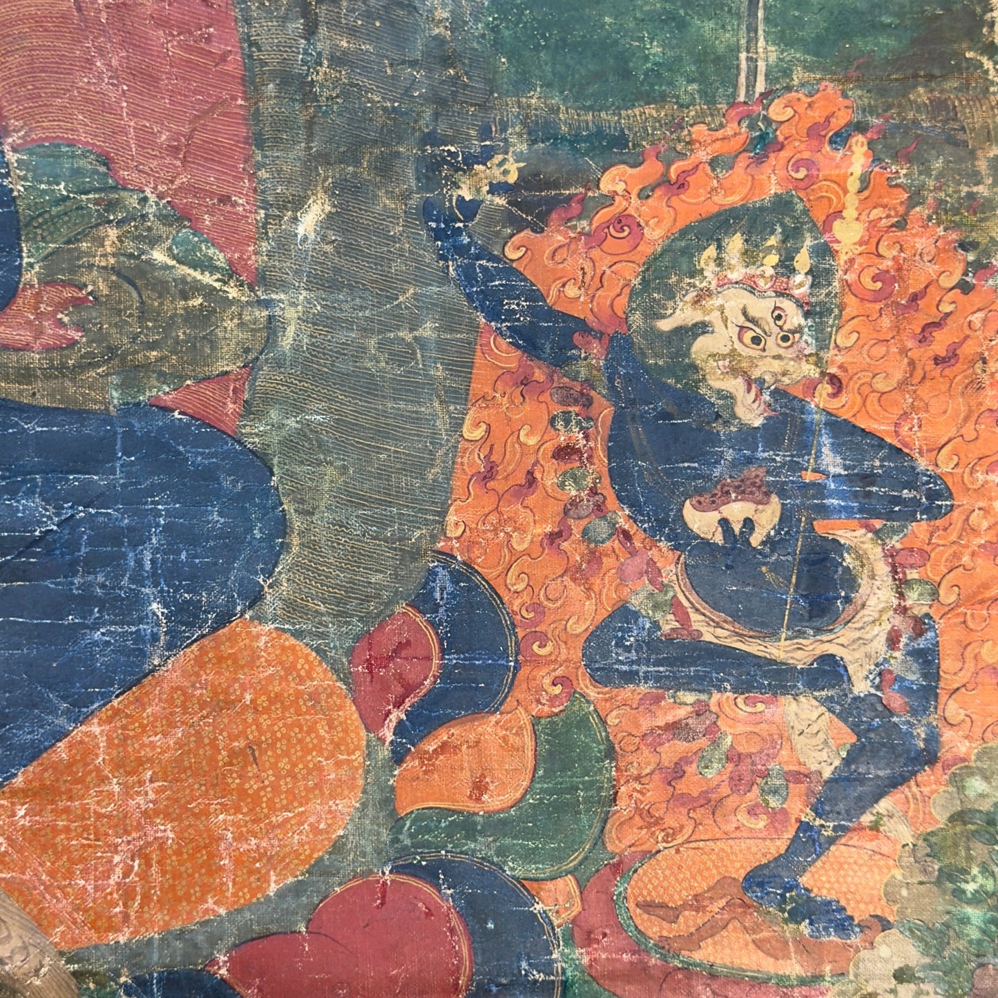 Importante Thangka tibétaine de lignée Sakya représentant Hevajra – Première tradition Ngor, seconde moitié du XVe siècle
