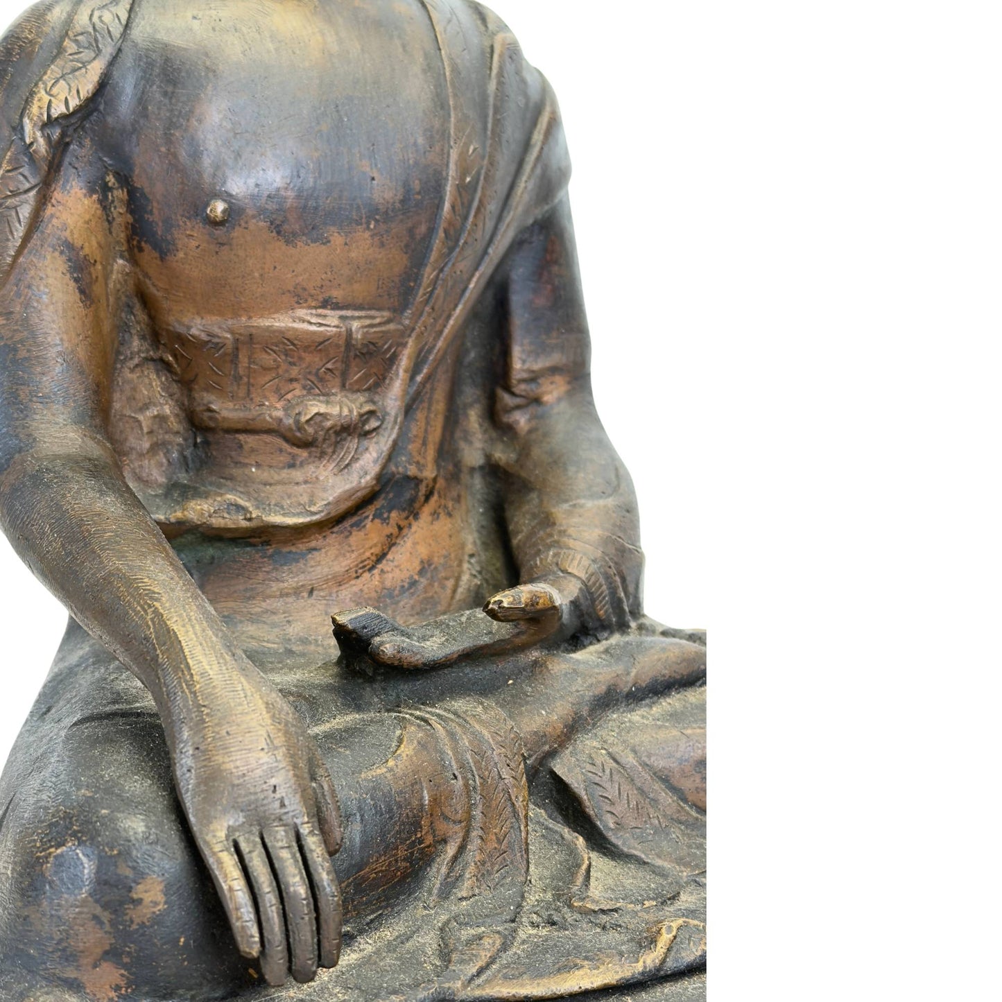 A Monumental Ladakhi Fire-Gilt Bronze Figure of Shakyamuni Buddha, 18th Century