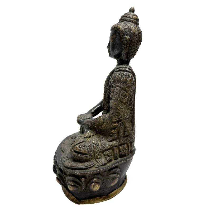 Newar fire-gilded Buddhas as a married couple in Patan style