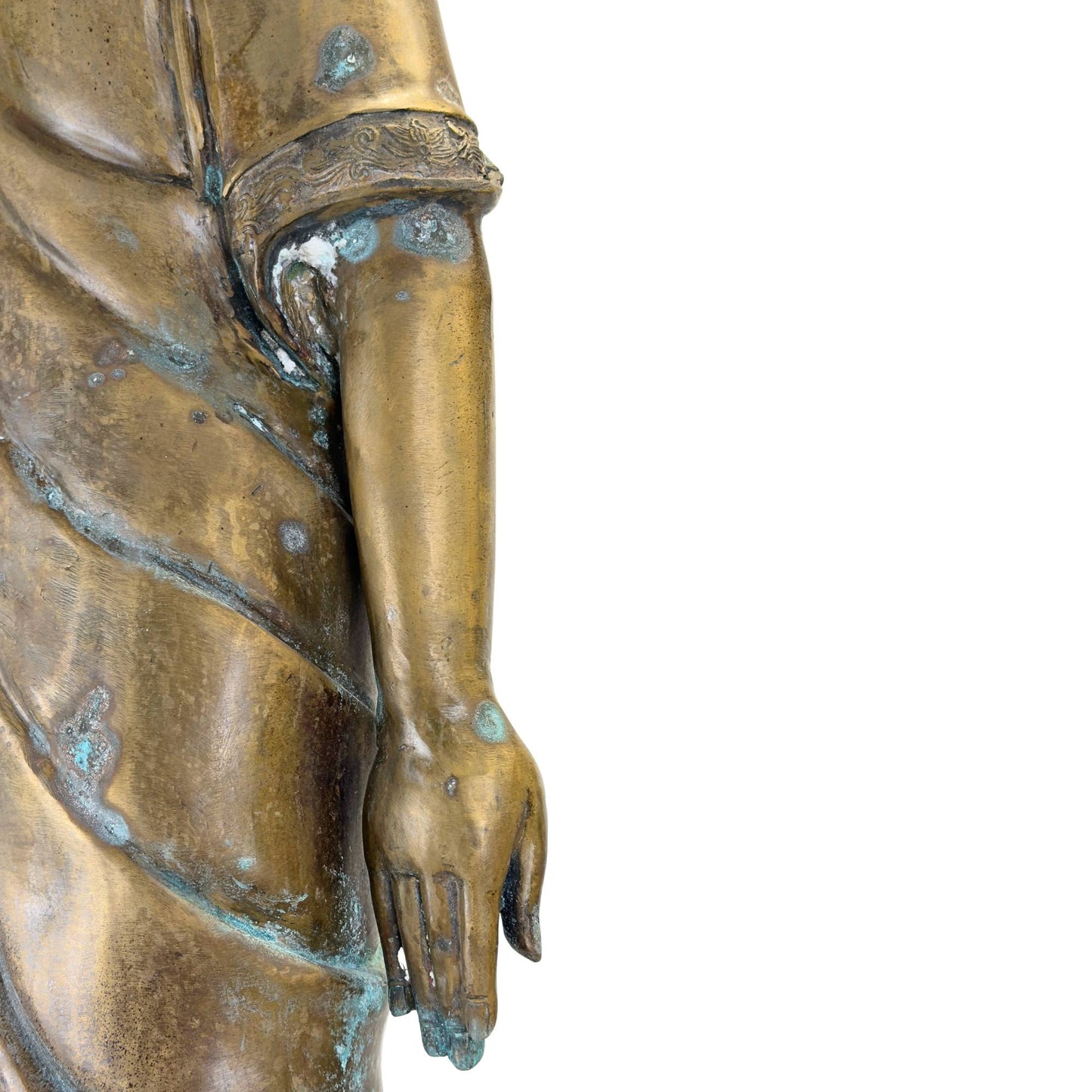 medicine buddha-bronze-standing-china-98cm-vintage-XL