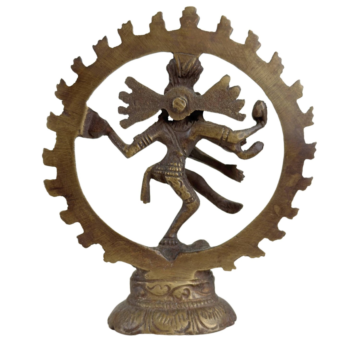 Note: 3x Shiva Nataraja Statues – India – Cosmic Dance executed in Bronze.