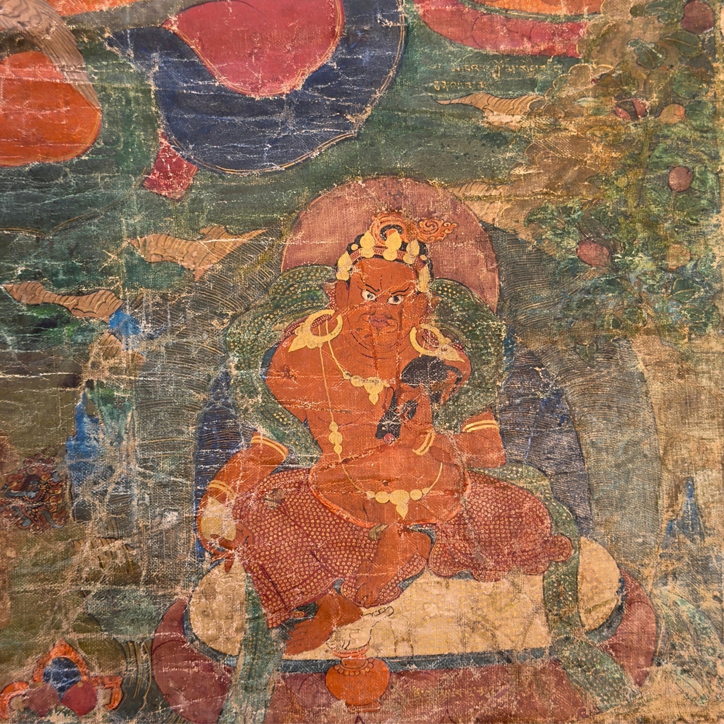 Importante Thangka tibétaine de lignée Sakya représentant Hevajra – Première tradition Ngor, seconde moitié du XVe siècle