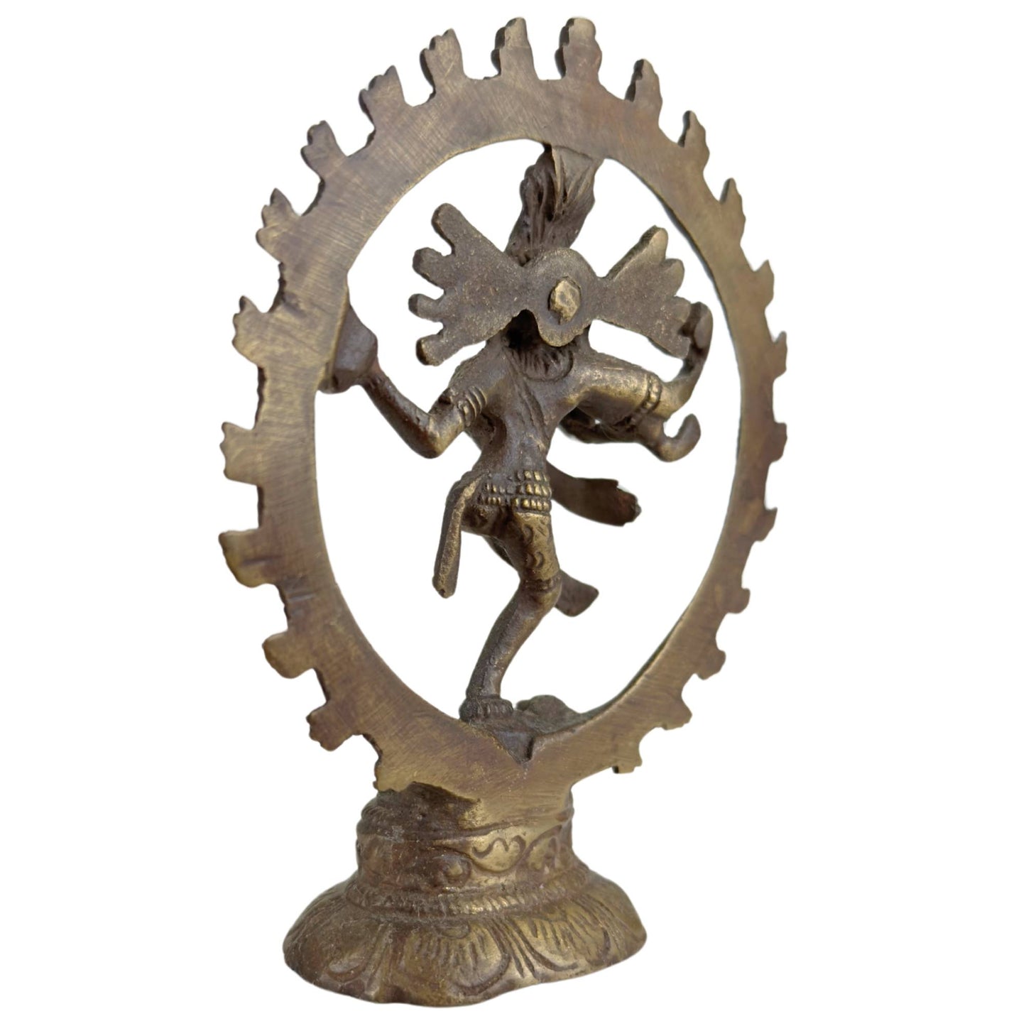 Note: 3x Shiva Nataraja Statues – India – Cosmic Dance executed in Bronze.