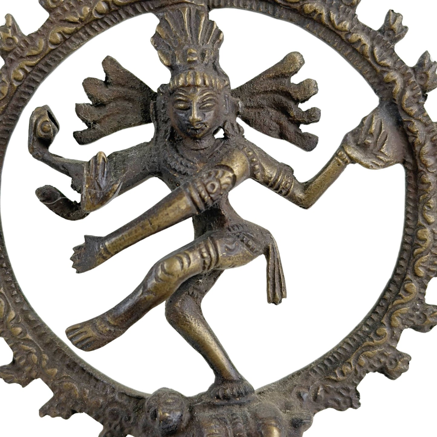 Note: 3x Shiva Nataraja Statues – India – Cosmic Dance executed in Bronze.