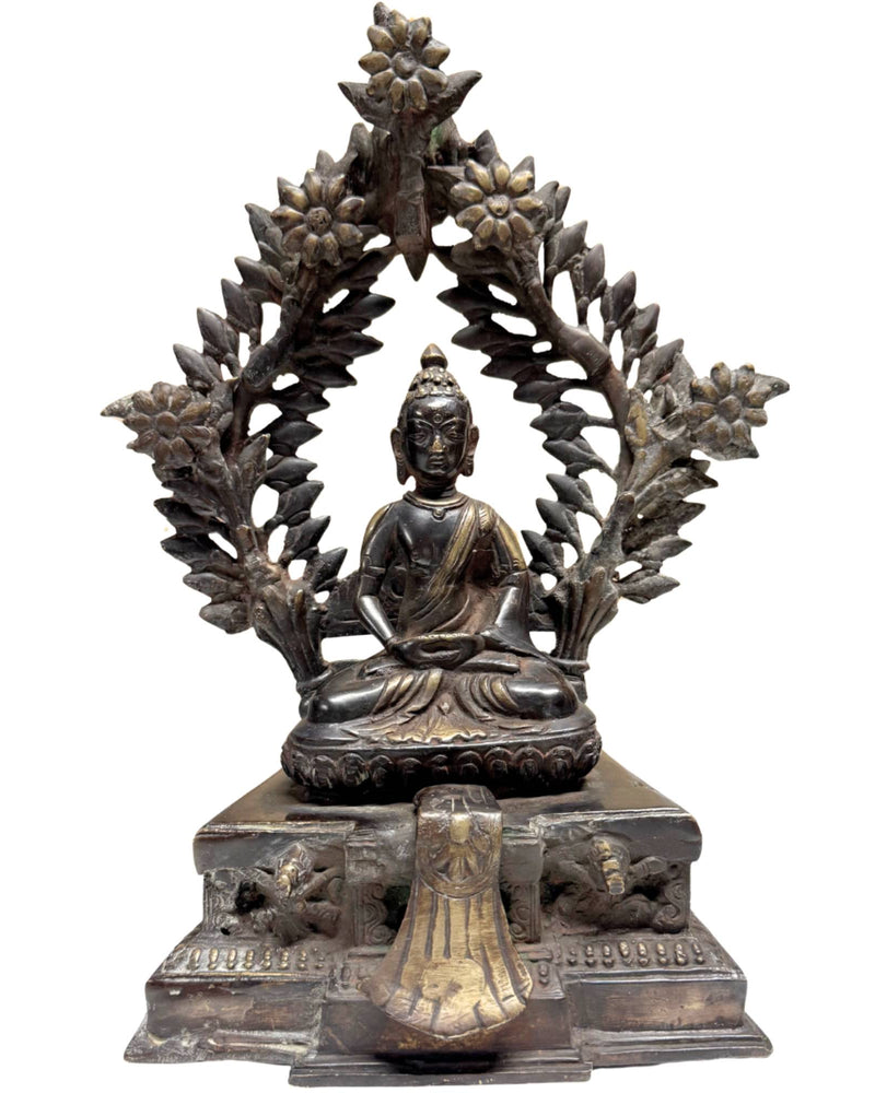 Bronze himalayen antique digne d'un musée (Royaume de Mustang / Lo), XVe-XVIIe siècle