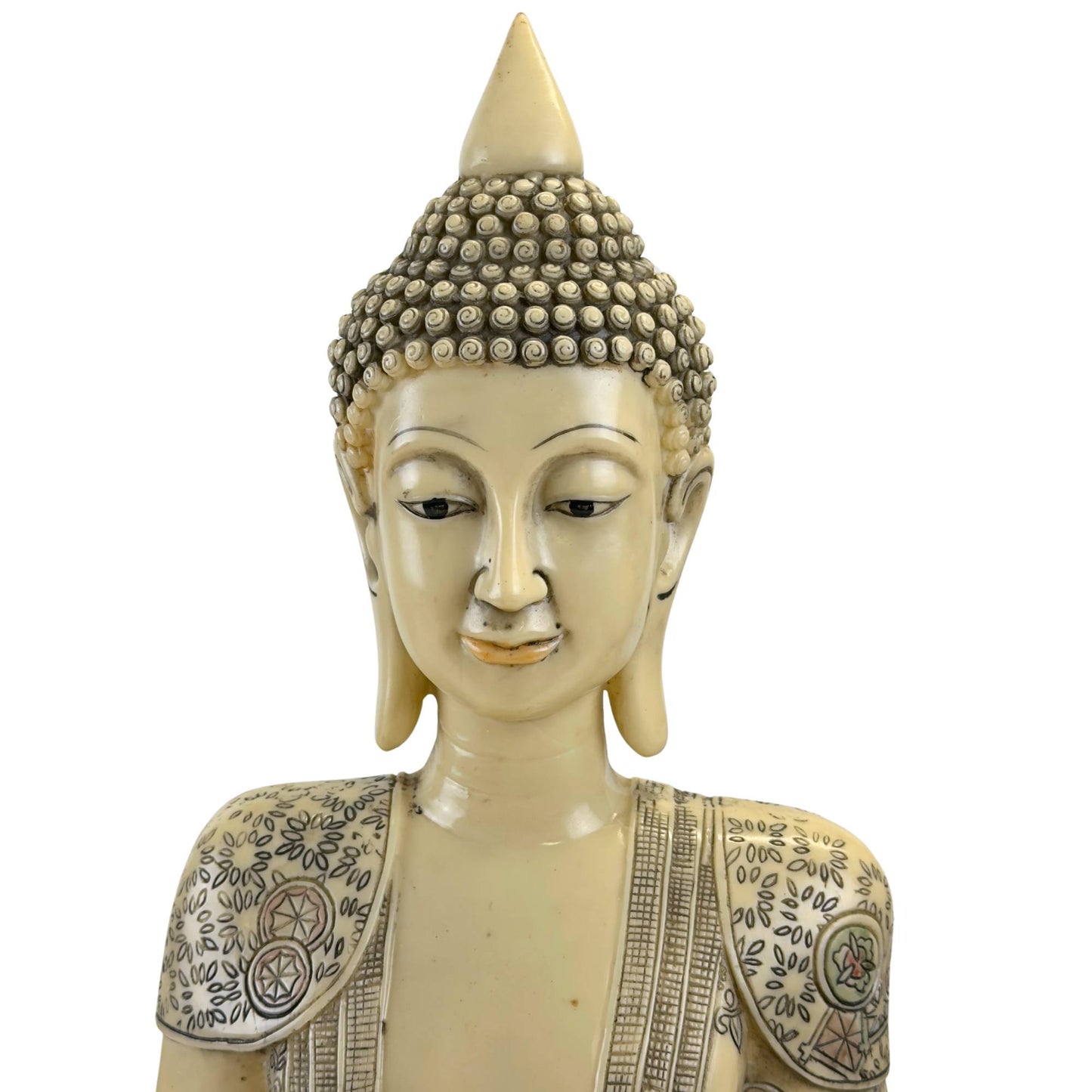 Boeddha XL polyresin bone patina