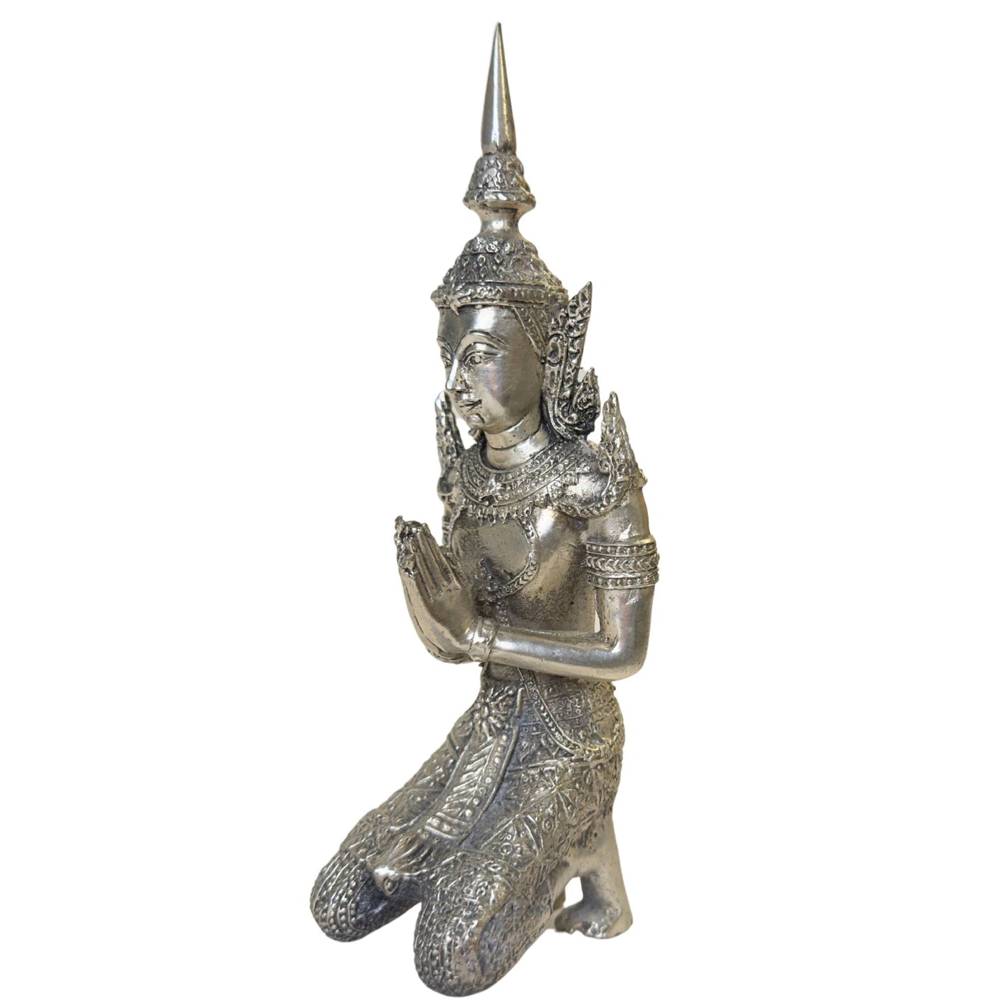 Exclusive silver-plated Thepanom angels from the 1stBuddha collection.