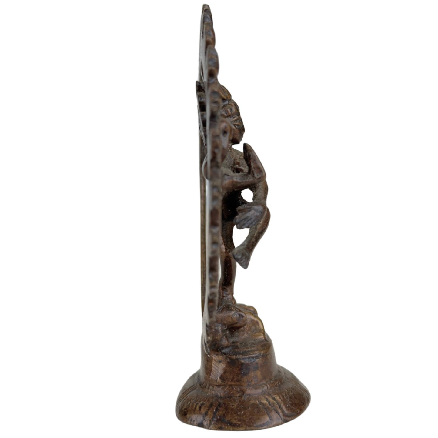 Note: 3x Shiva Nataraja Statues – India – Cosmic Dance executed in Bronze.