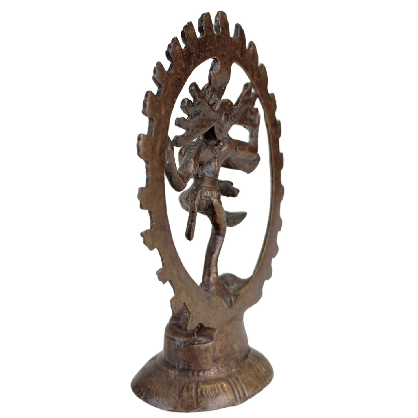 Note: 3x Shiva Nataraja Statues – India – Cosmic Dance executed in Bronze.