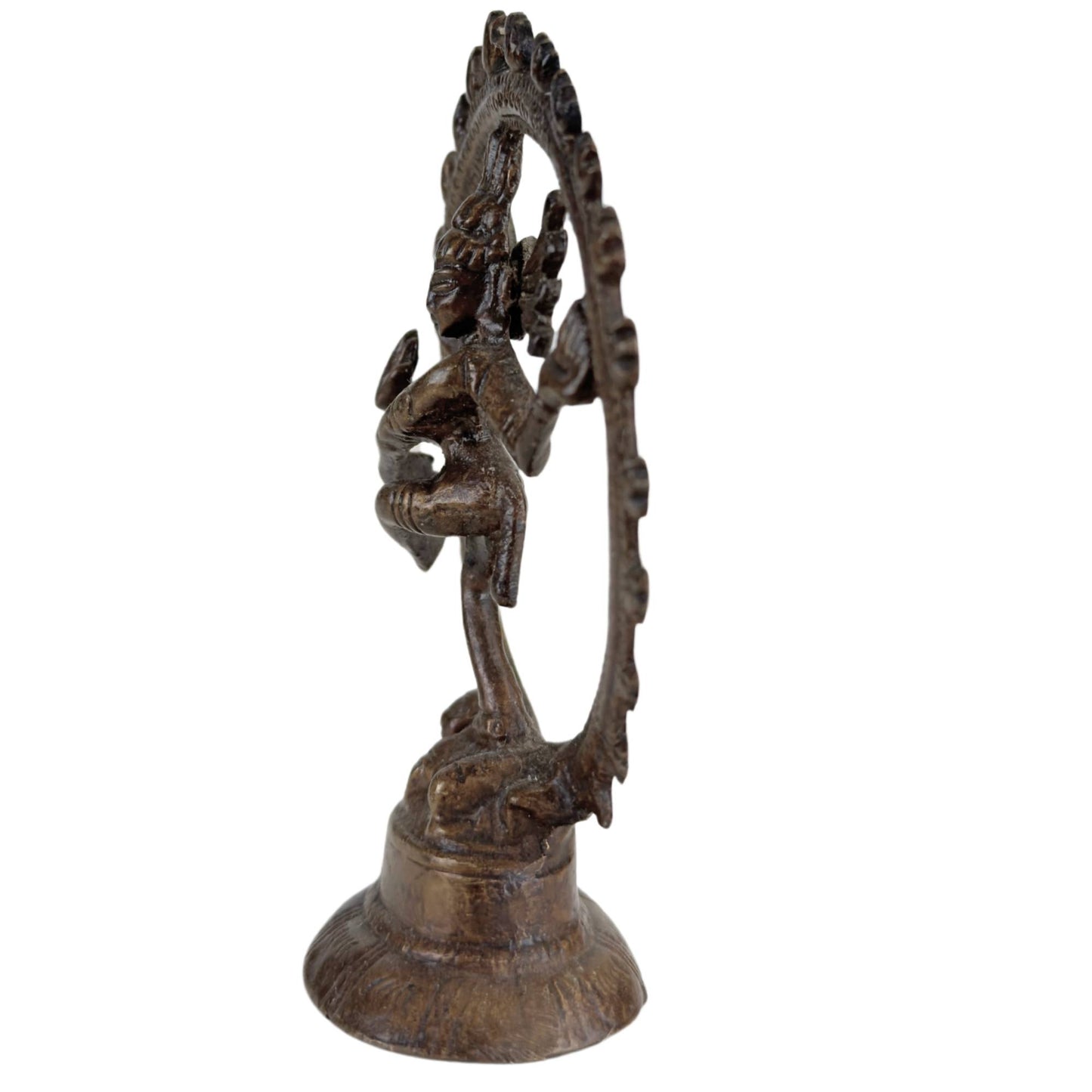 Note: 3x Shiva Nataraja Statues – India – Cosmic Dance executed in Bronze.