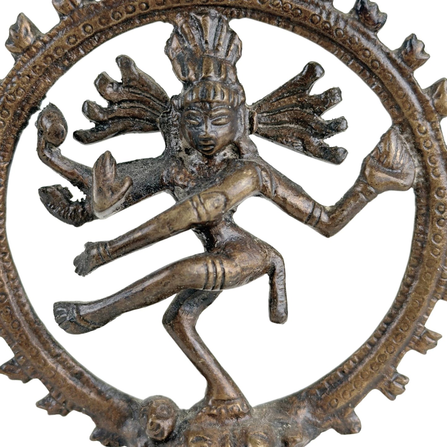 Note: 3x Shiva Nataraja Statues – India – Cosmic Dance executed in Bronze.