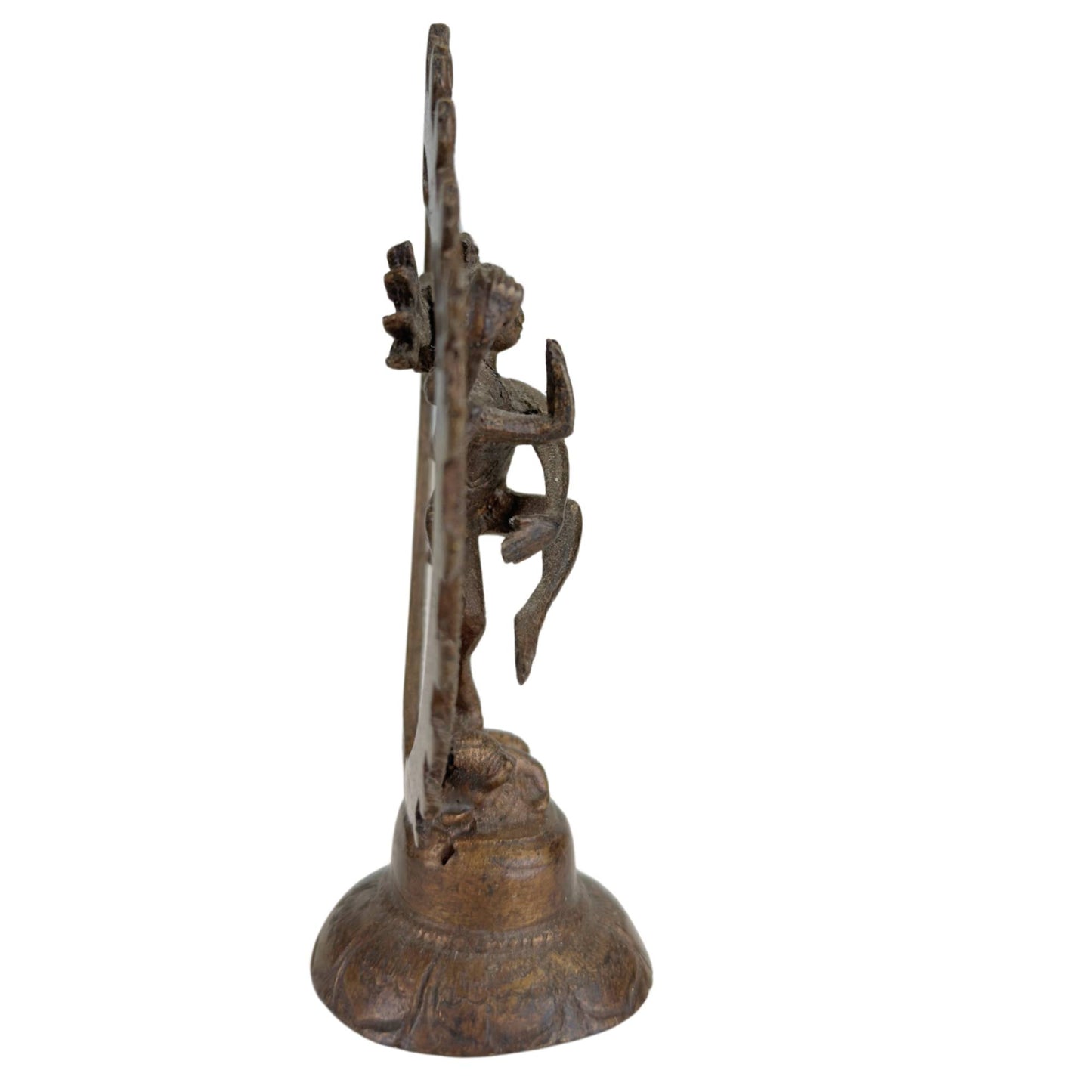 Note: 3x Shiva Nataraja Statues – India – Cosmic Dance executed in Bronze.