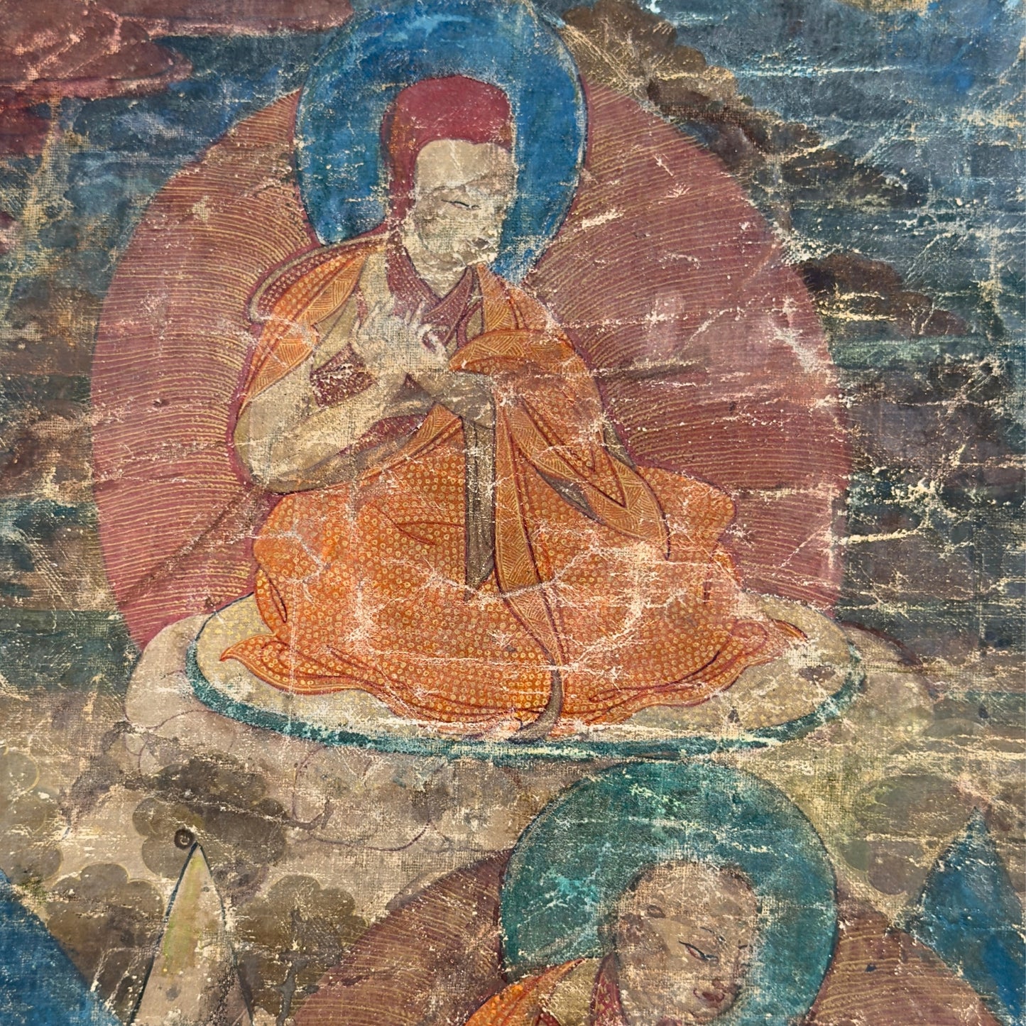 Importante Thangka tibétaine de lignée Sakya représentant Hevajra – Première tradition Ngor, seconde moitié du XVe siècle