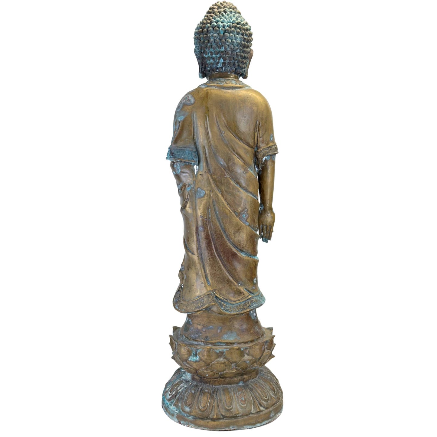 medicine buddha-bronze-standing-china-98cm-vintage-XL