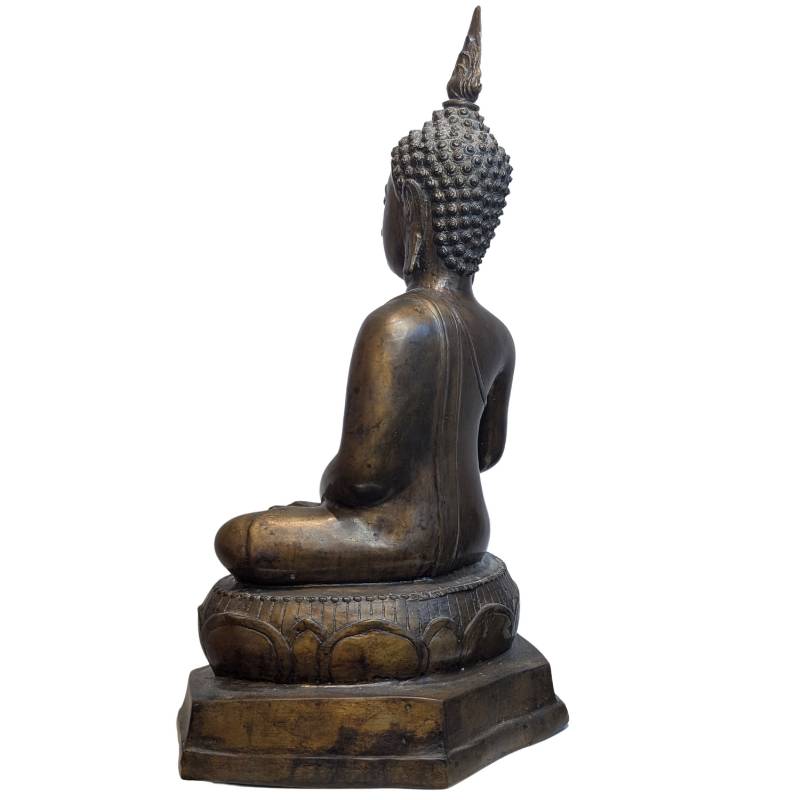 Buddha in Bhumisparsha Mudra in bronze – 19th century – lot 120