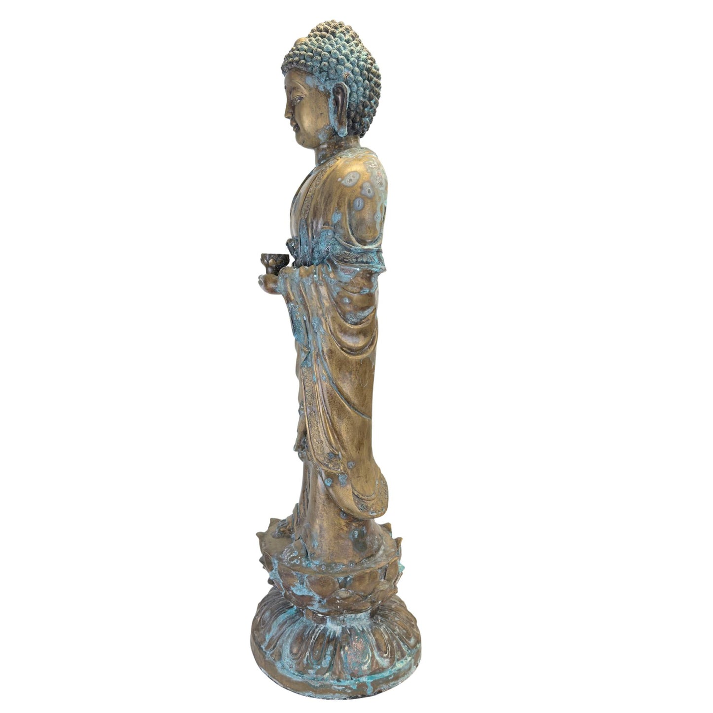 medicine buddha-bronze-standing-china-98cm-vintage-XL