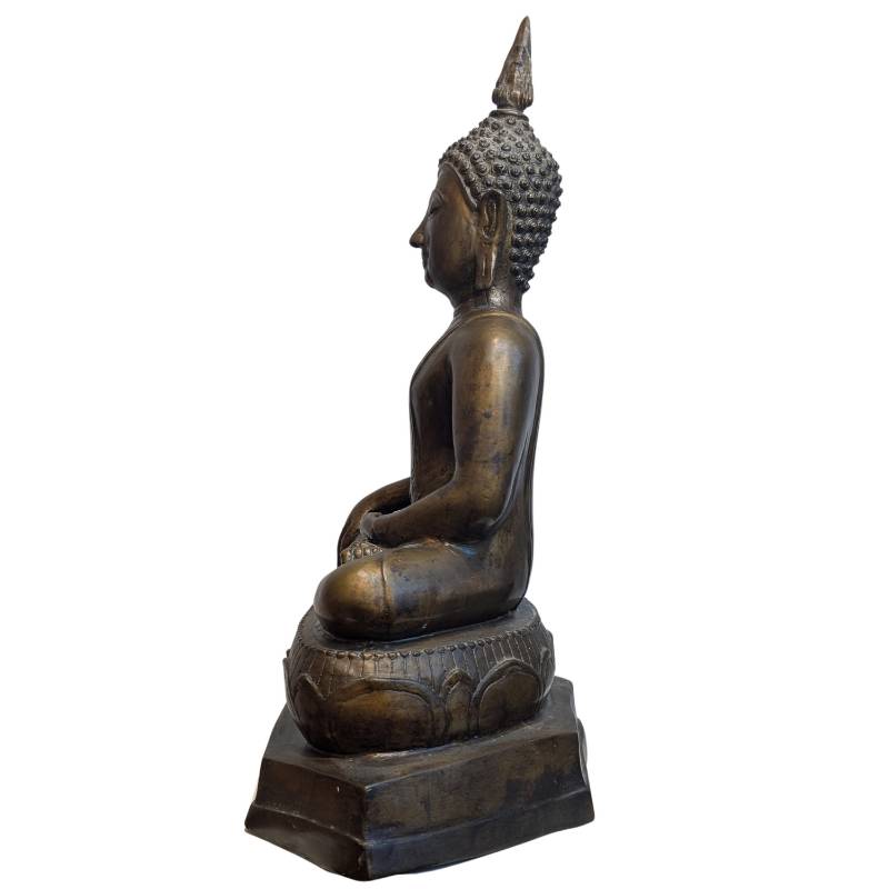 Buddha in Bhumisparsha Mudra in bronze – 19th century – lot 120
