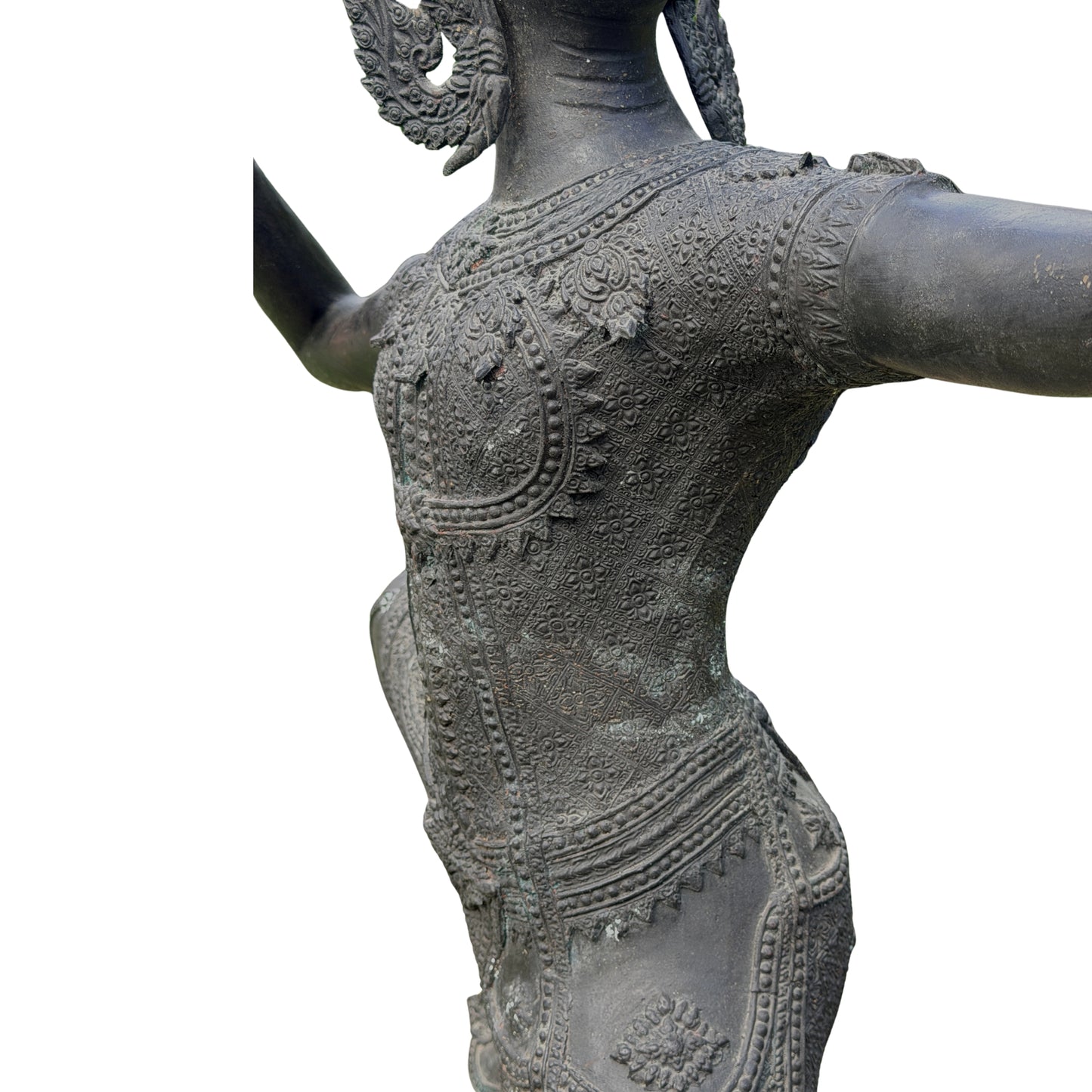 Monumentaal Rama beeld Thailand – achter- en zijaanzicht
