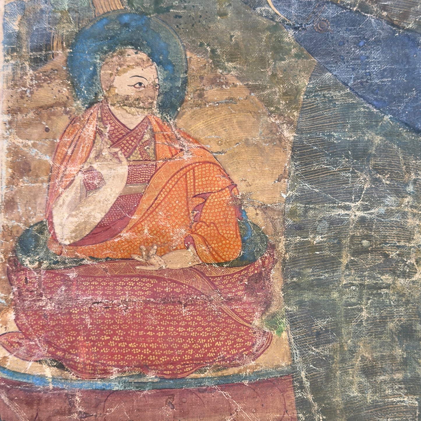 Importante Thangka tibétaine de lignée Sakya représentant Hevajra – Première tradition Ngor, seconde moitié du XVe siècle