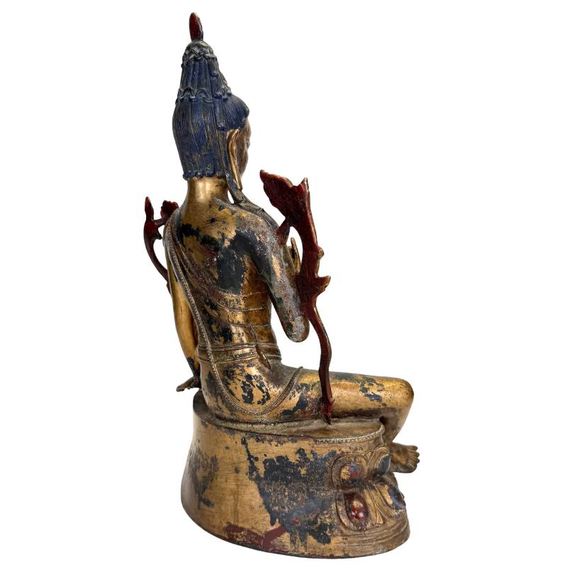 Fully finished bronze altar statue – 2nd half of the 20th century