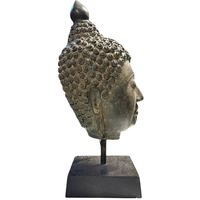 Luxury interior Buddha head bronze heavy quality 39cm high