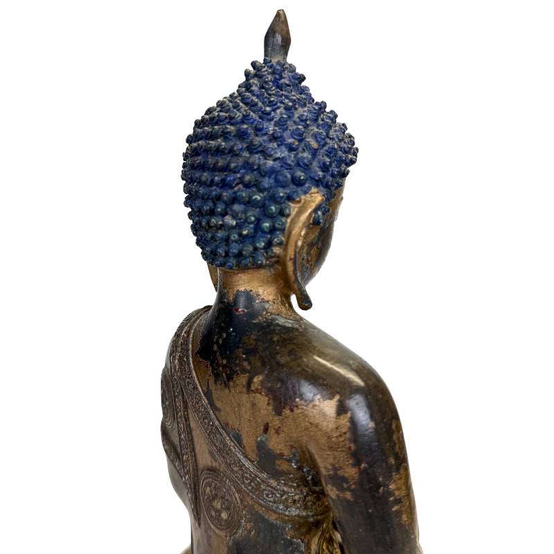 Spiritual Tibetan art object Medicine Buddha