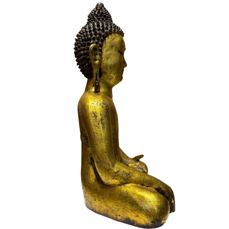 Traditional Chinese iron casting Buddhism sacred