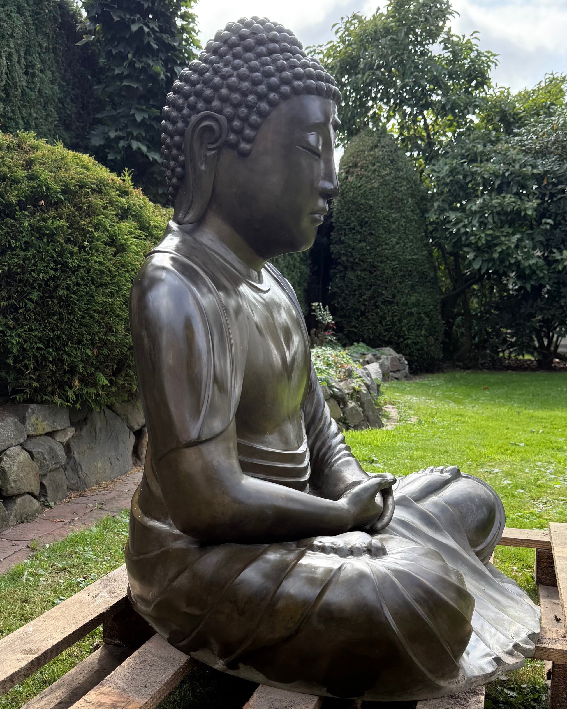Handen van Amida Boeddha in de Japanse Mida no Jōin meditatiemudra