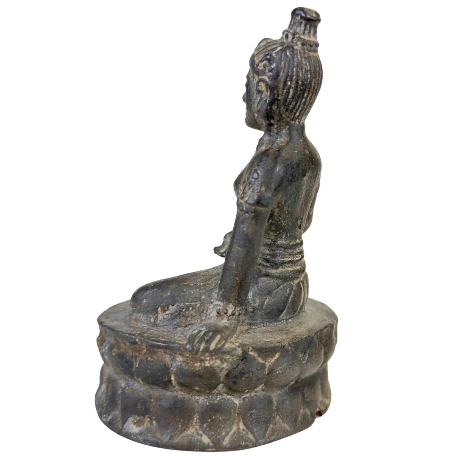 patina detail bronze statue natural oxidation old surface