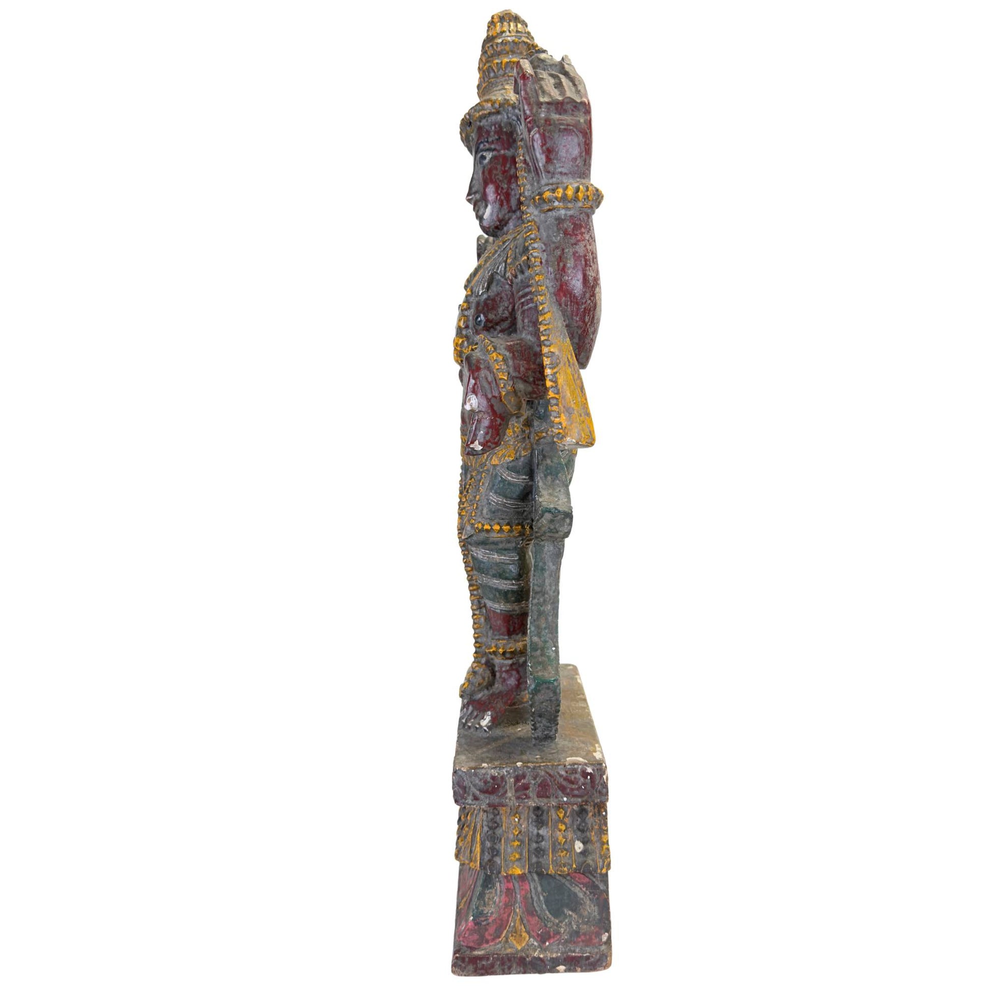 Antique Hindu god Vishnu statue on 1stbuddha.nl
