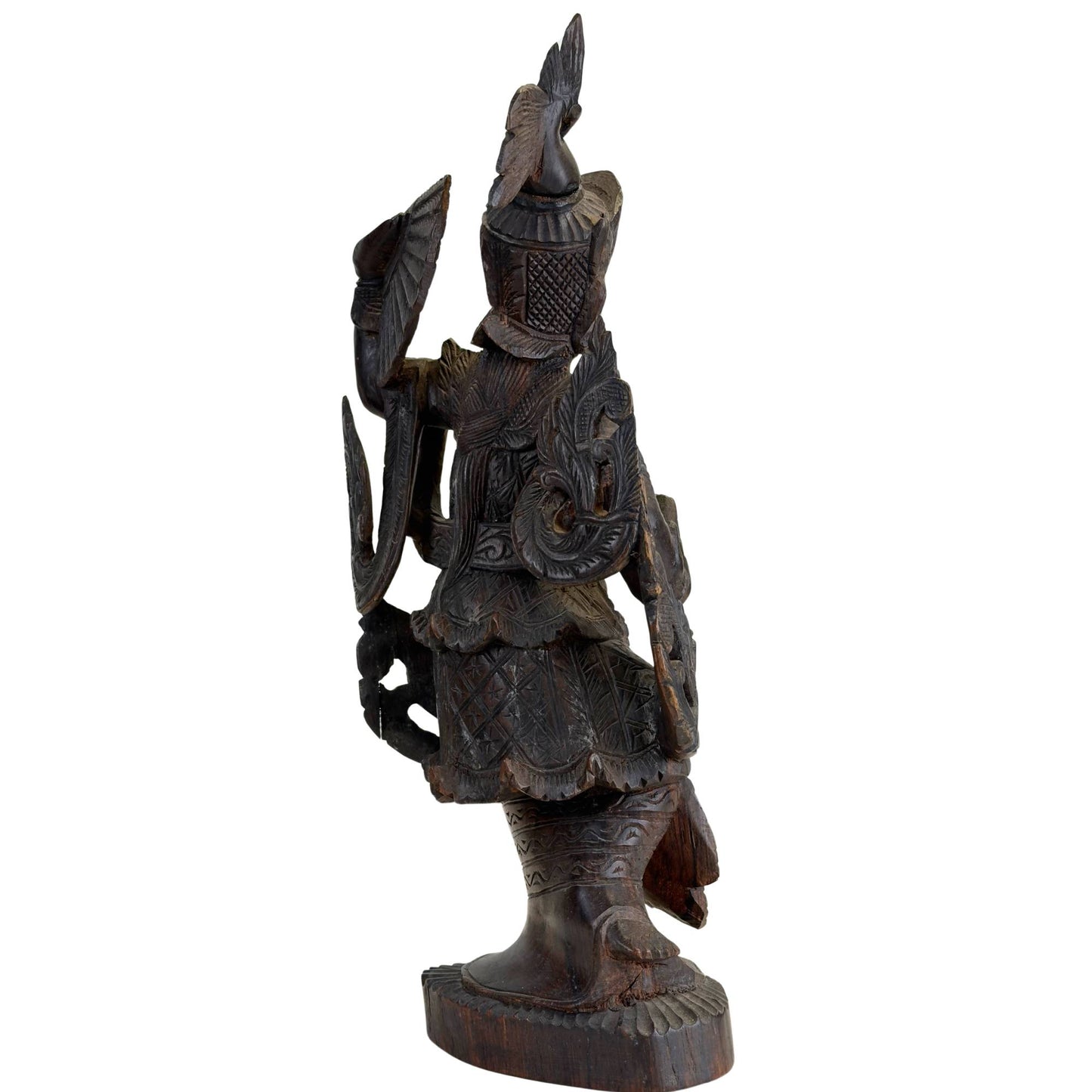 Antique mythological Kinnari statue from Myanmar