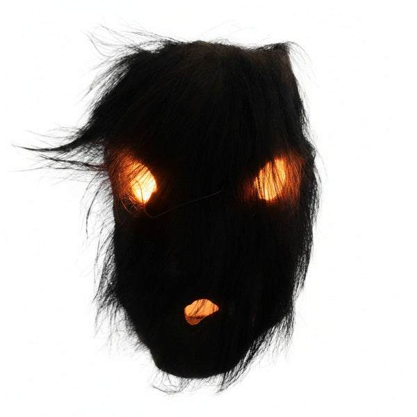 Antique Nepalese Shamanic Yak Leather Ritual Mask – Gurung / Magar Tribe