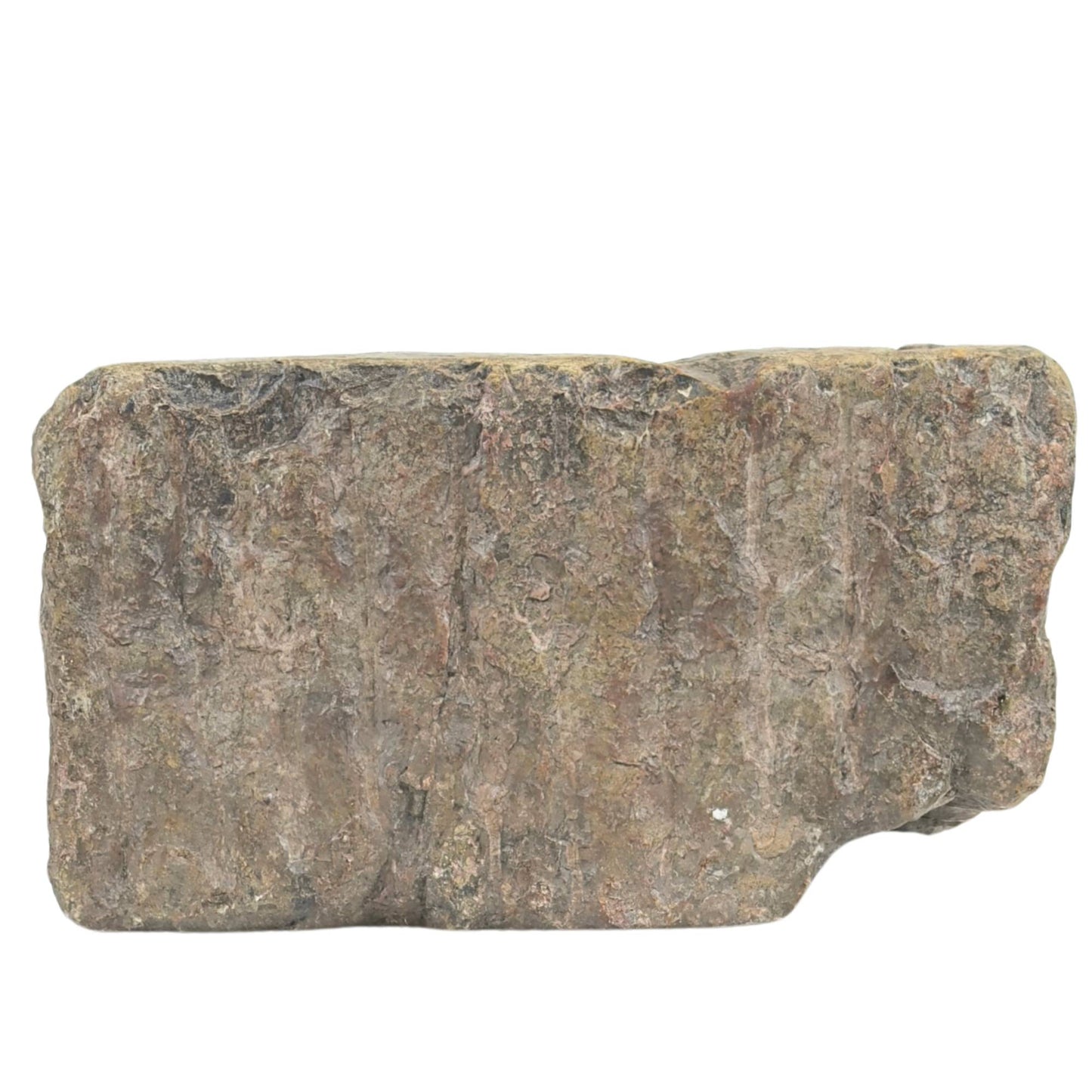 Onderkant van antieke Chinese Guanyin stele met oude steenstructuur en verwering
