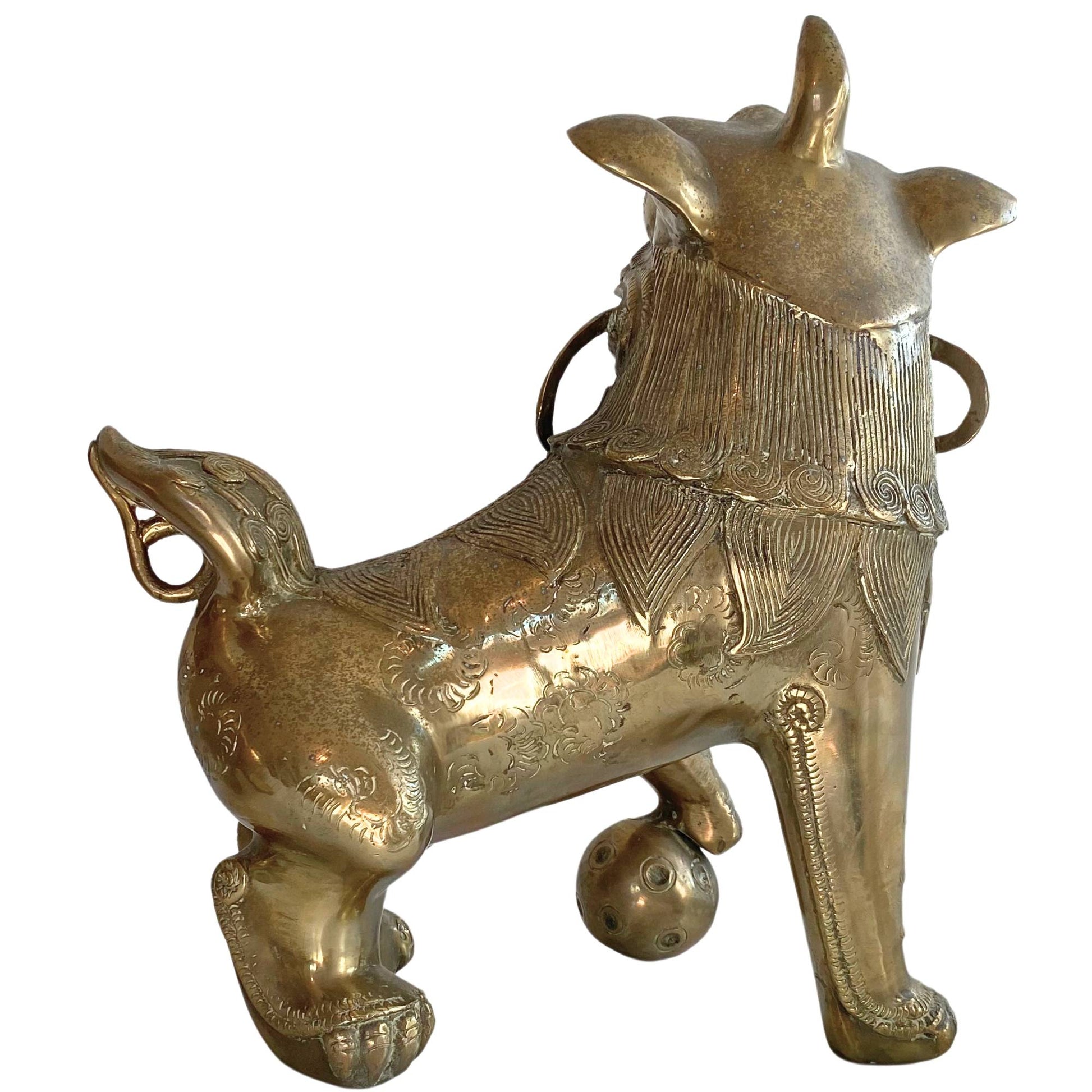Buy antique Fu Dogs online at 1stBuddha exclusive Asiana set