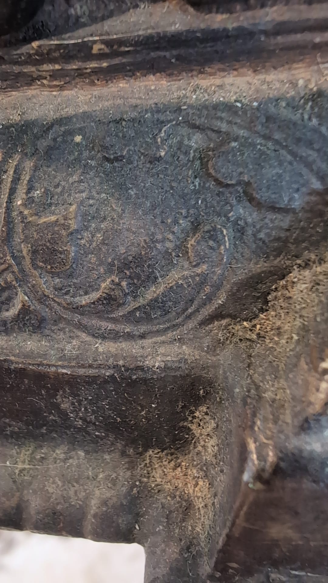 High-quality antique Himalayan bronze Buddha with patina