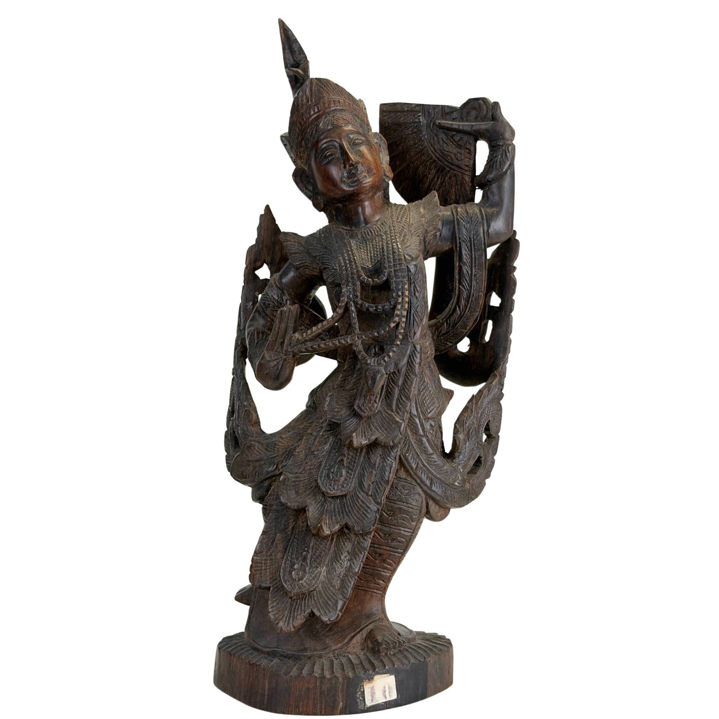 Antique Kinnari from Burma in classic Mandalay style
