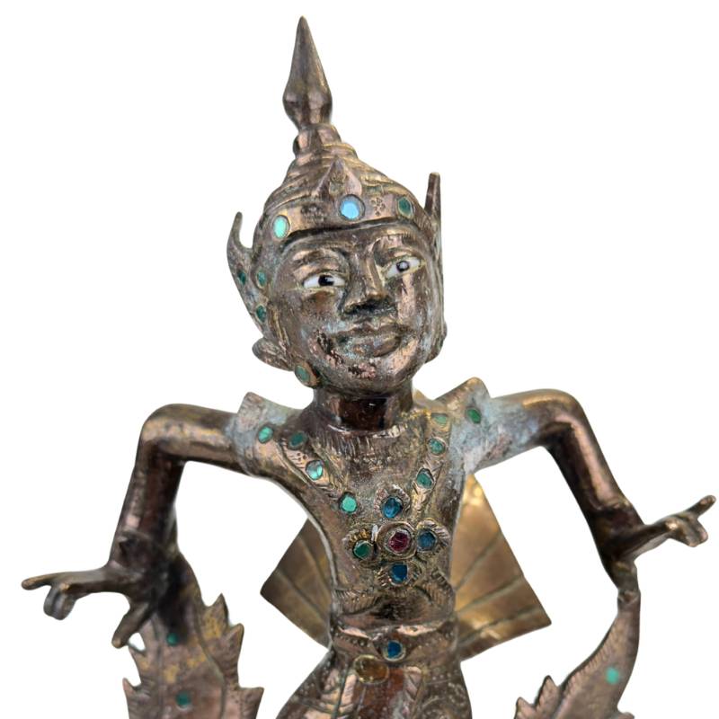 Antique Thai Kinnara, unique investment-grade collector's item.