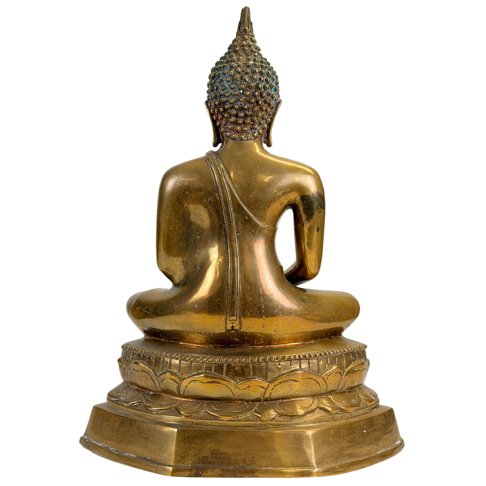 Achteraanzicht van de Thaise Rattanakosin Boeddha
