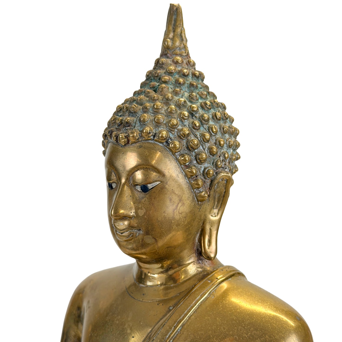 Detail van arm en been met oude giet- en gebruikssporen