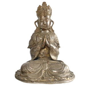 Antique Kwan Yin Ladakh – Namaskara Mudra du XVIIIe siècle