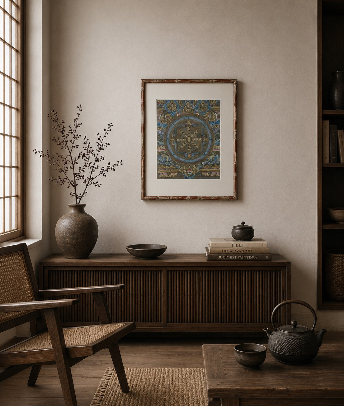Asian heritage sacred art interior