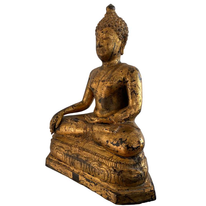 Burmese Buddha statue in Mandalay style, bronze, 19th century, Lot 159