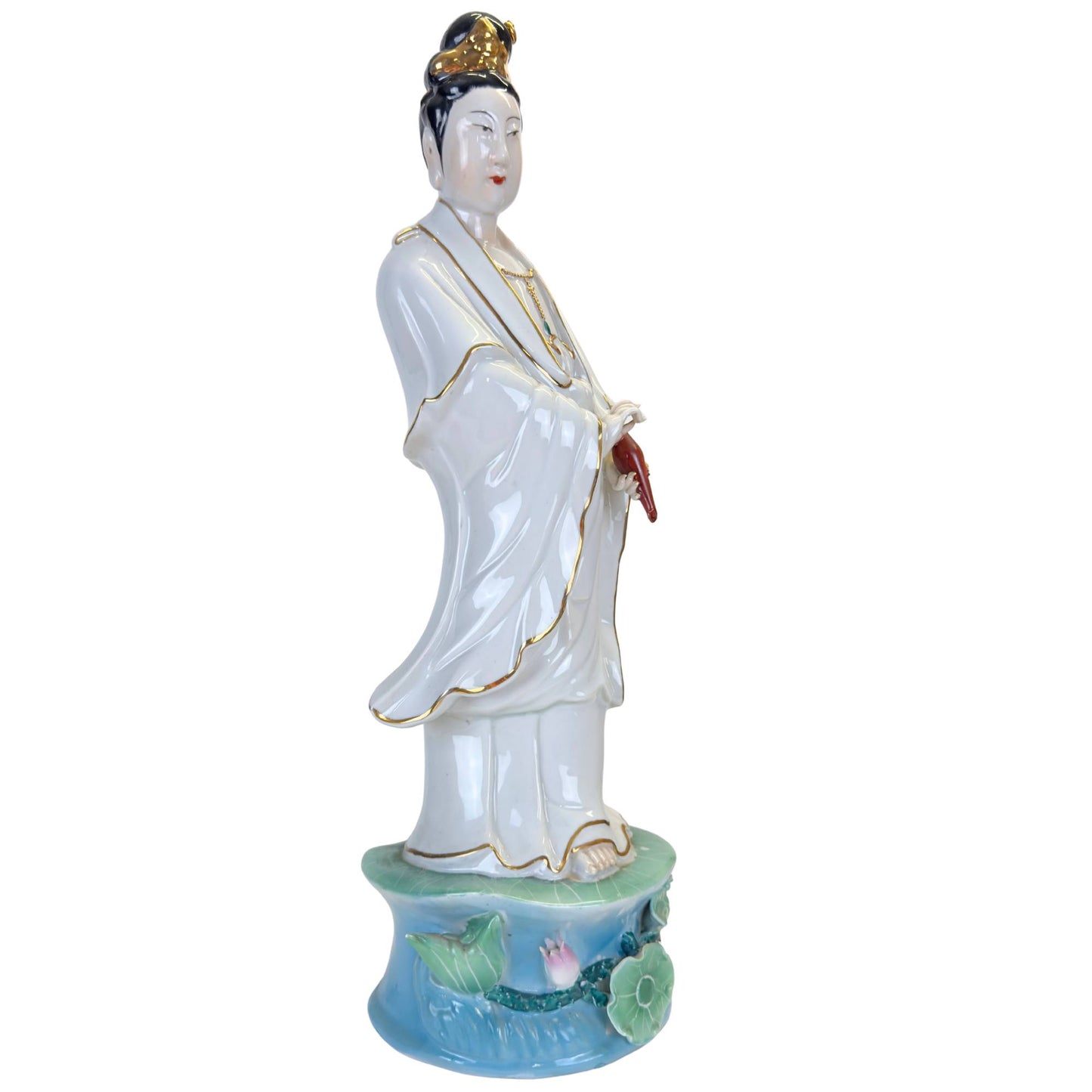 Large spiritual Bodhisattva statue for promoting peace and harmony.