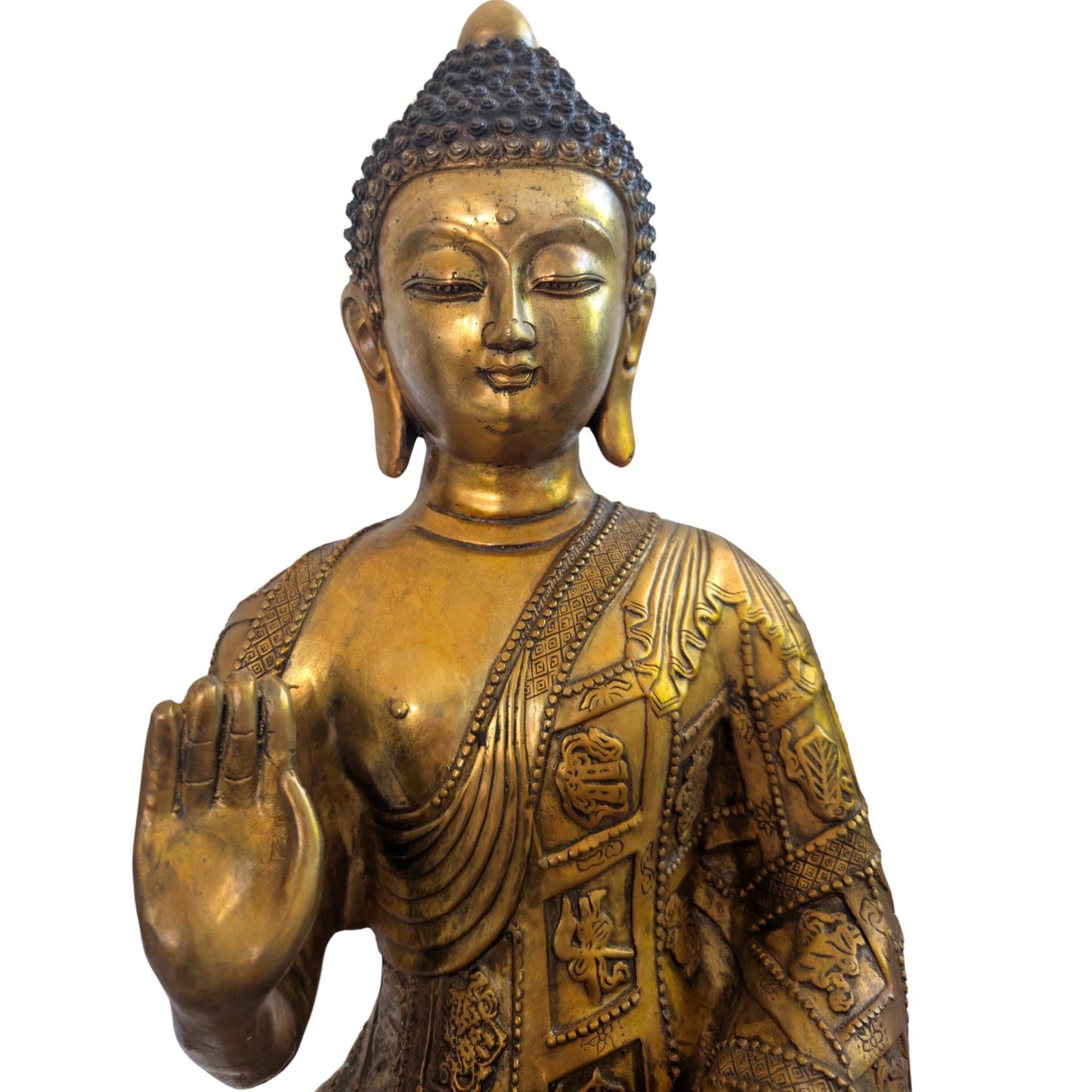 Buy bronze Buddha statue 44 cm high online 1stBuddha
