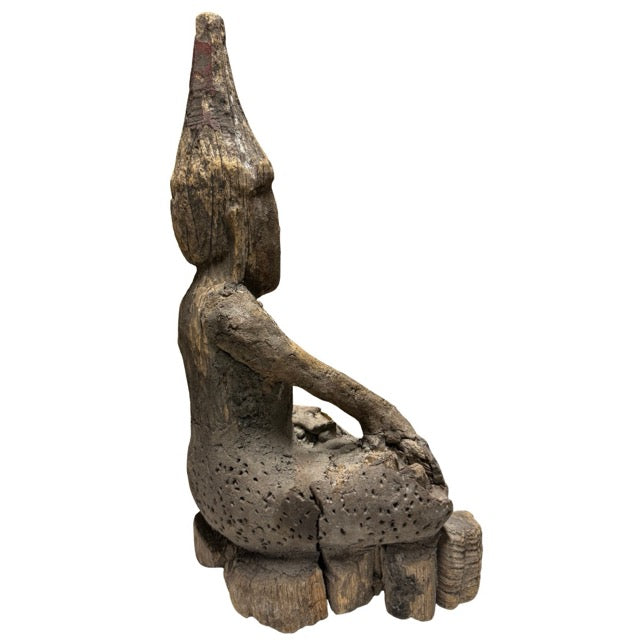 Buddha statue representing grounding, inner strength, and spiritual stability