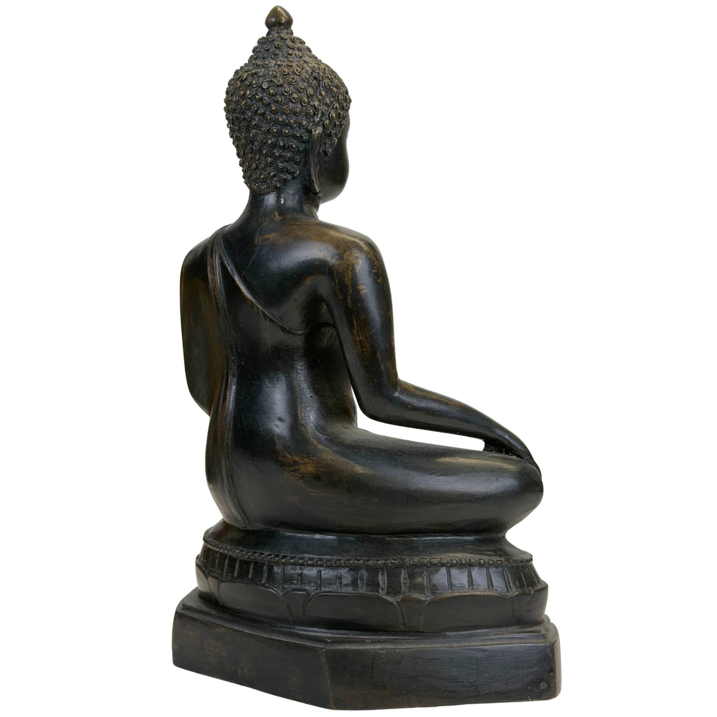 Bronze Buddha statue for peace and balance in the interior