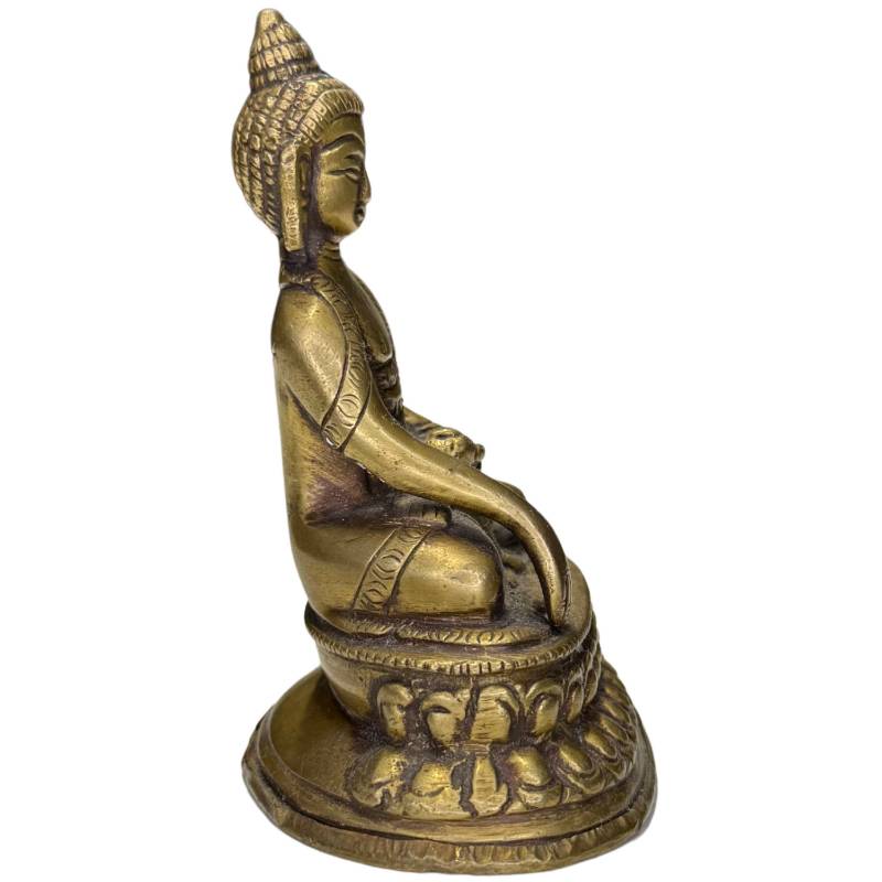 Detail of the hand gesture of the Buddha touching the earth